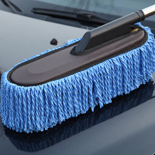 Car Duster Dust Wax Mop Microfiber Telescoping Dusting Tool