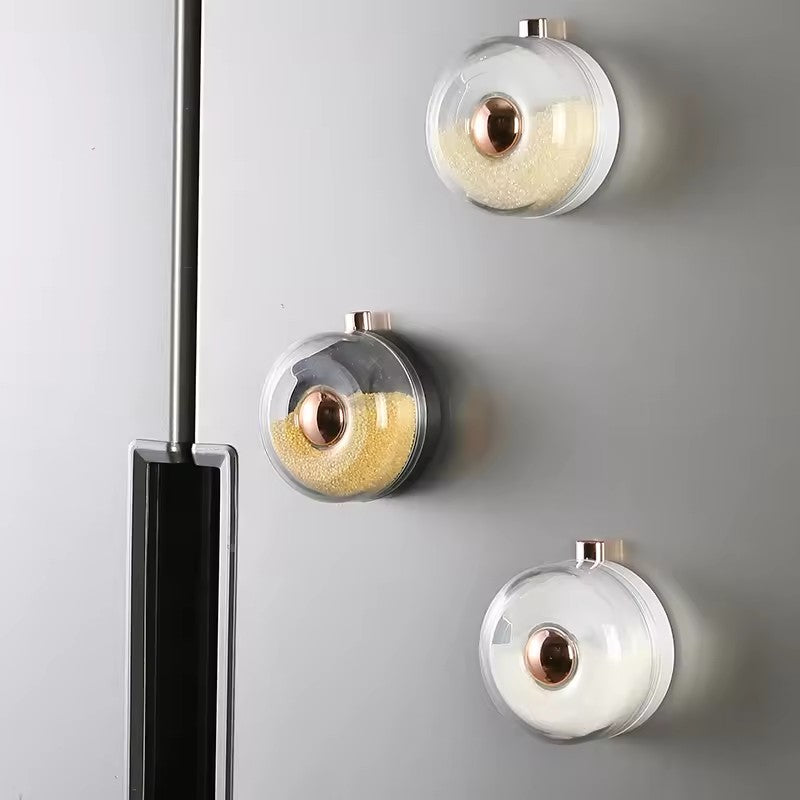 Kitchen Condiment Bottle Household Multi-functional Wall Mounted Spice Box
