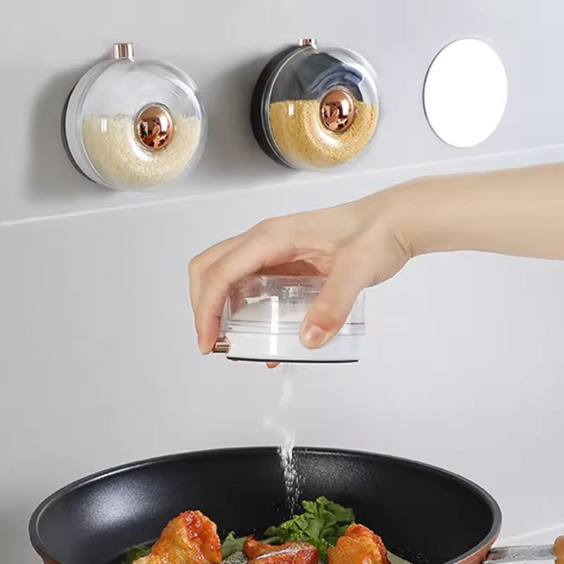 Kitchen Condiment Bottle Household Multi-functional Wall Mounted Spice Box