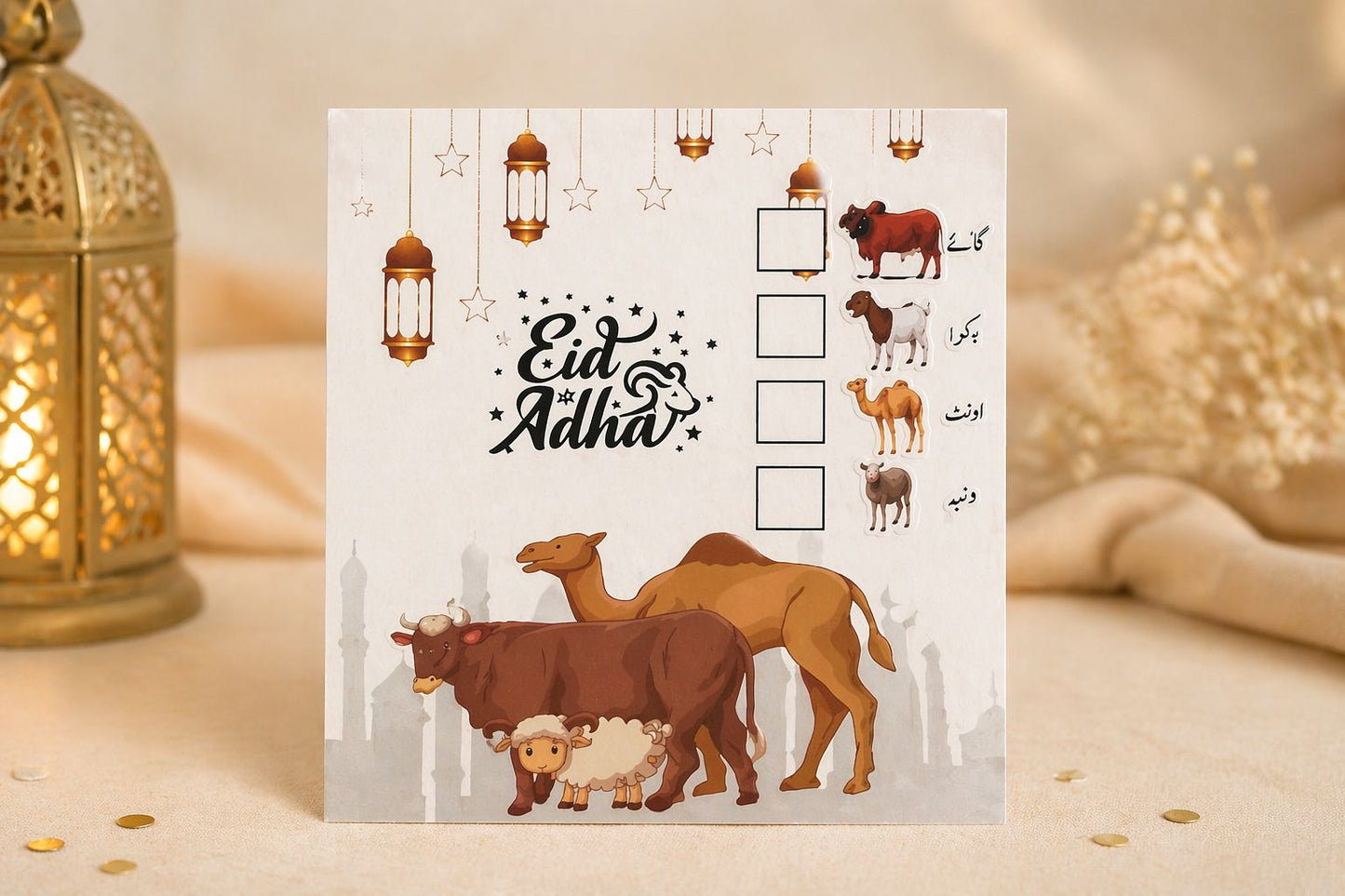 EID UL ADHA MEAT STICKERS