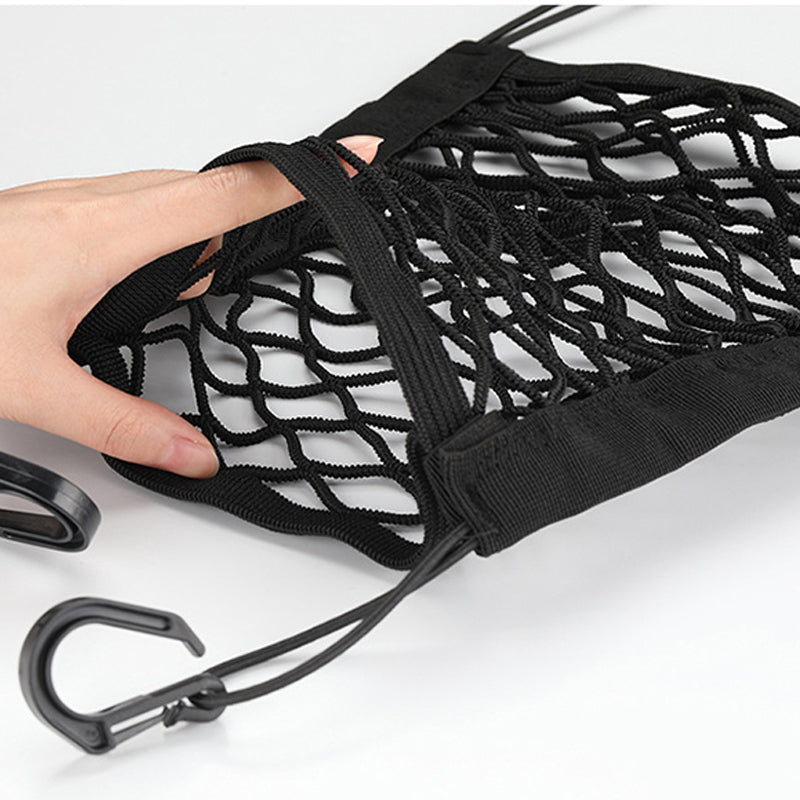 Car Seat Middle Nets Pocket Storage Bag 3Layers Scalable General Use