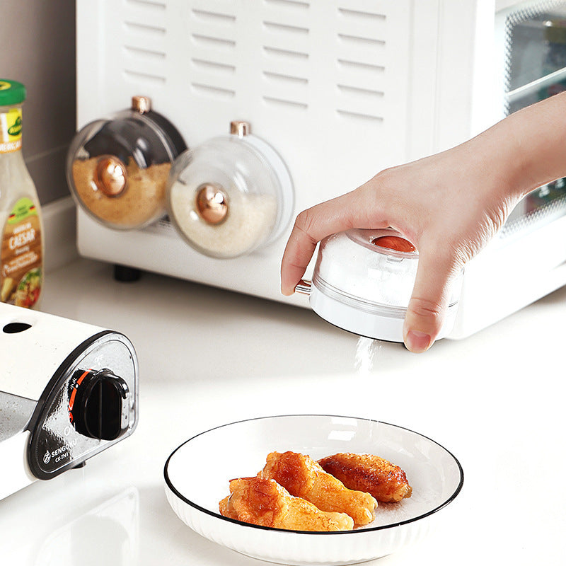 Kitchen Condiment Bottle Household Multi-functional Wall Mounted Spice Box